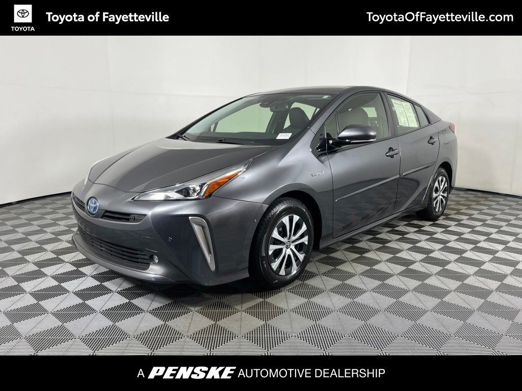 Magnetic Gray Metallic 2020 Toyota Prius Hatchback All-Wheel Drive Continuously Variable Transmission