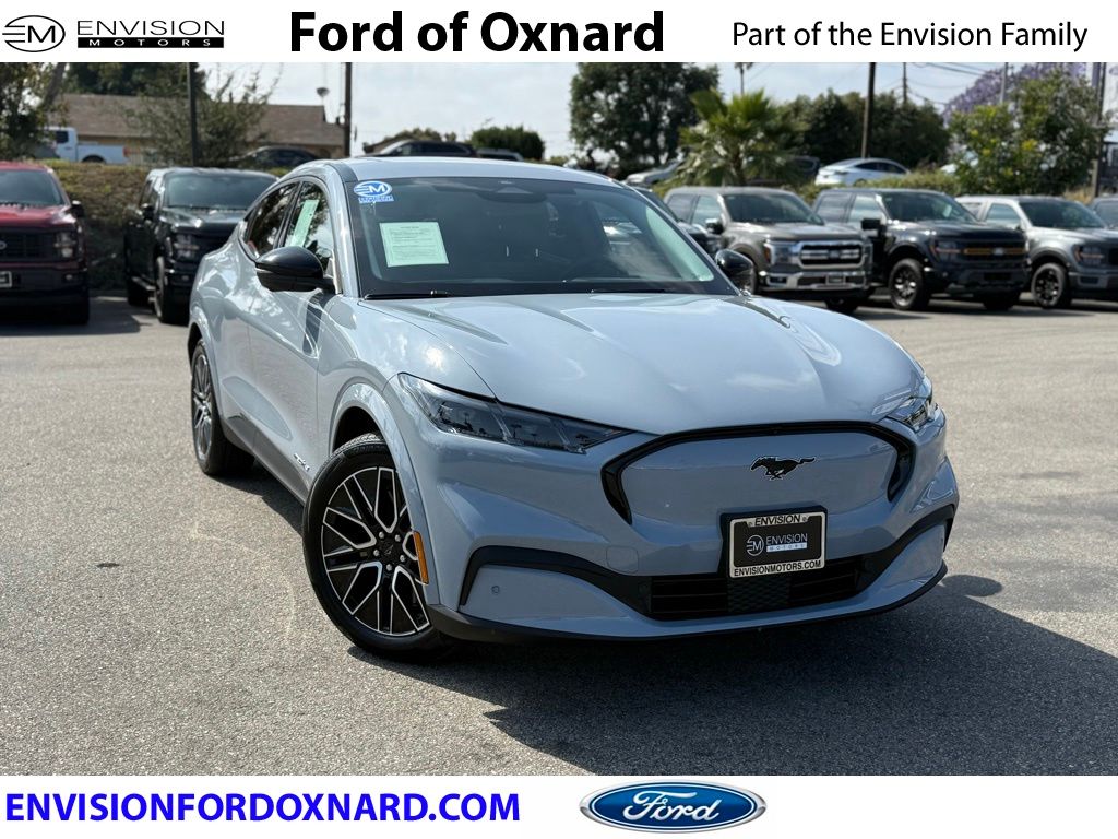Gray Metallic 2025 Ford Mustang Mach-E Premium RWD SUV / Crossover Rear-Wheel Drive Automatic