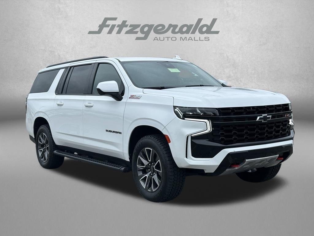 Summit White 2023 Chevrolet Suburban SUV / Crossover Four-Wheel Drive