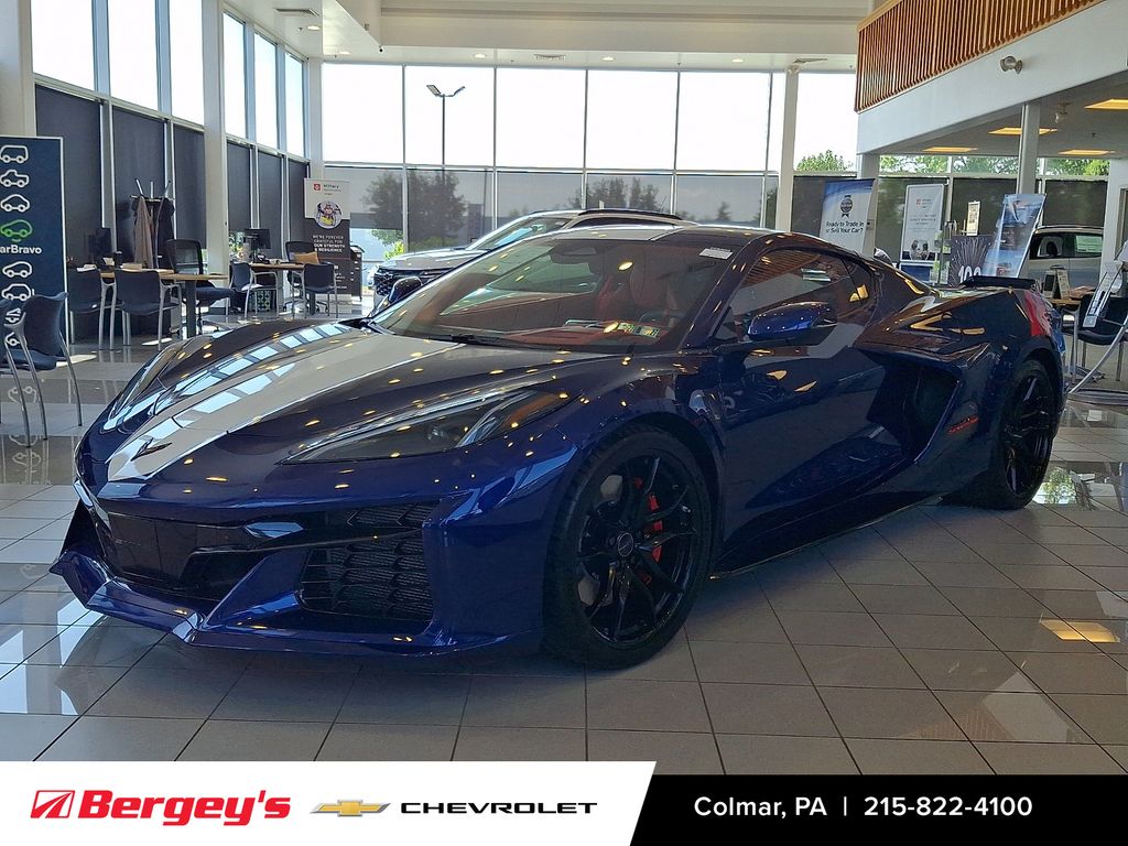 Admiral Blue Metallic 2027 Chevrolet Corvette Coupe Rear-Wheel Drive 8-Speed Dual Clutch
