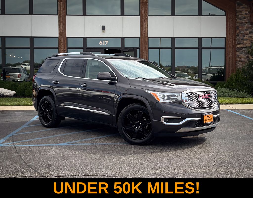 Gray (Iridium Metallic) 2017 GMC Acadia SUV / Crossover Four-Wheel Drive 6-Speed Automatic