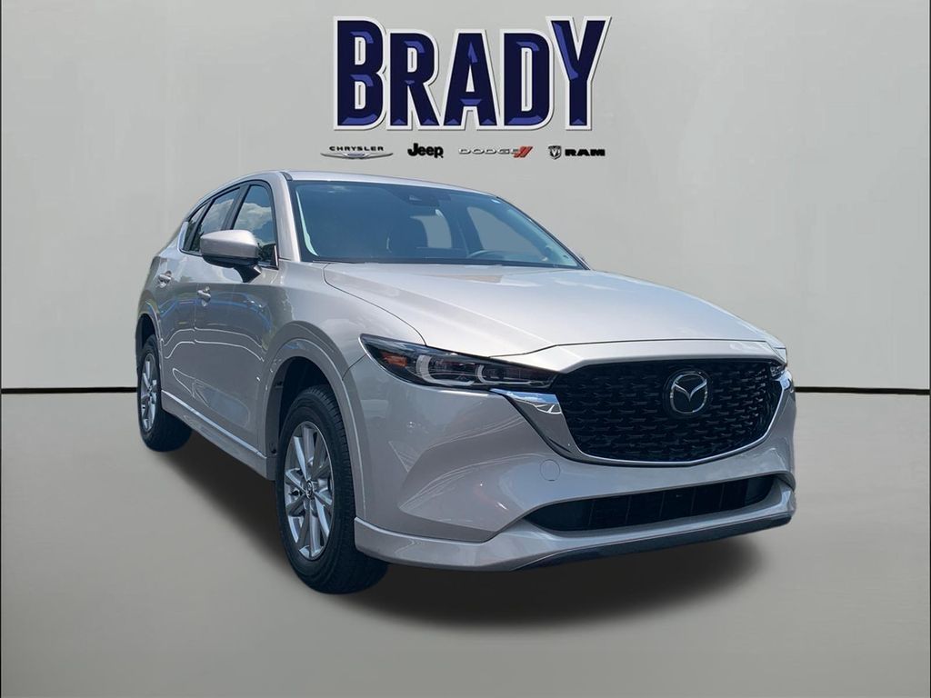 Gray (Platinum Quartz Metallic) 2025 Mazda CX-5 2.5 S Select AWD SUV / Crossover All-Wheel Drive 6-Speed Automatic