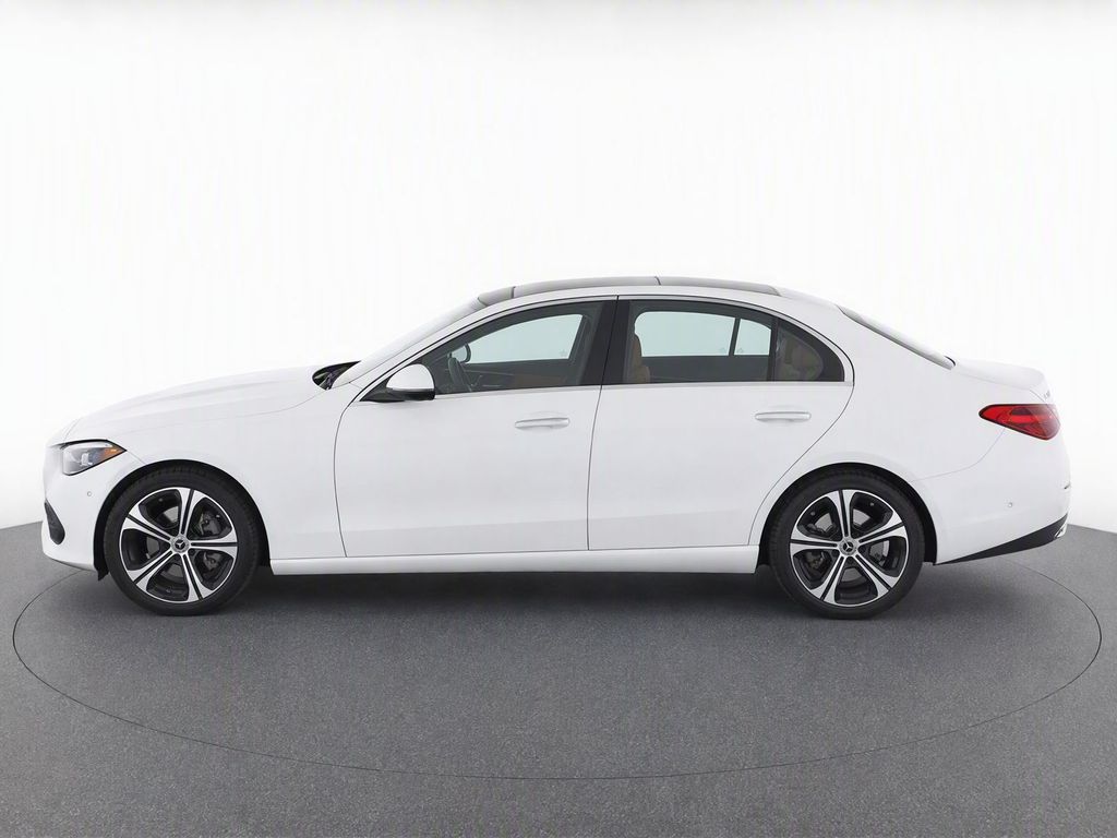 2025 Mercedes-Benz C-Class C 300 White at John Sisson Motors