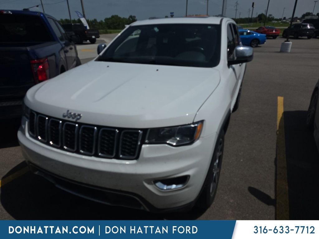 Bright White Clearcoat 2019 Jeep Grand Cherokee SUV / Crossover Four-Wheel Drive 8-Speed Automatic