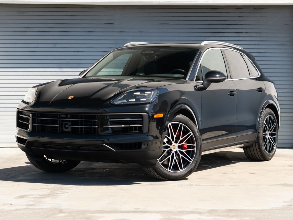 Chromite Black Metallic 2026 Porsche Cayenne SUV / Crossover All-Wheel Drive 8-Speed Automatic