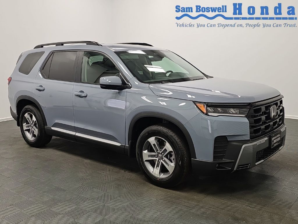 Sonic Gray Pearl 2026 Honda Pilot SUV / Crossover Front-Wheel Drive Automatic