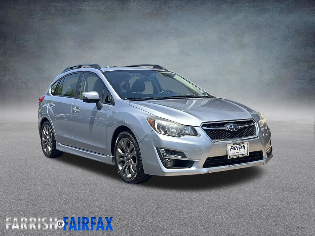 Ice Silver Metallic 2016 Subaru Impreza Hatchback All-Wheel Drive Continuously Variable Transmission