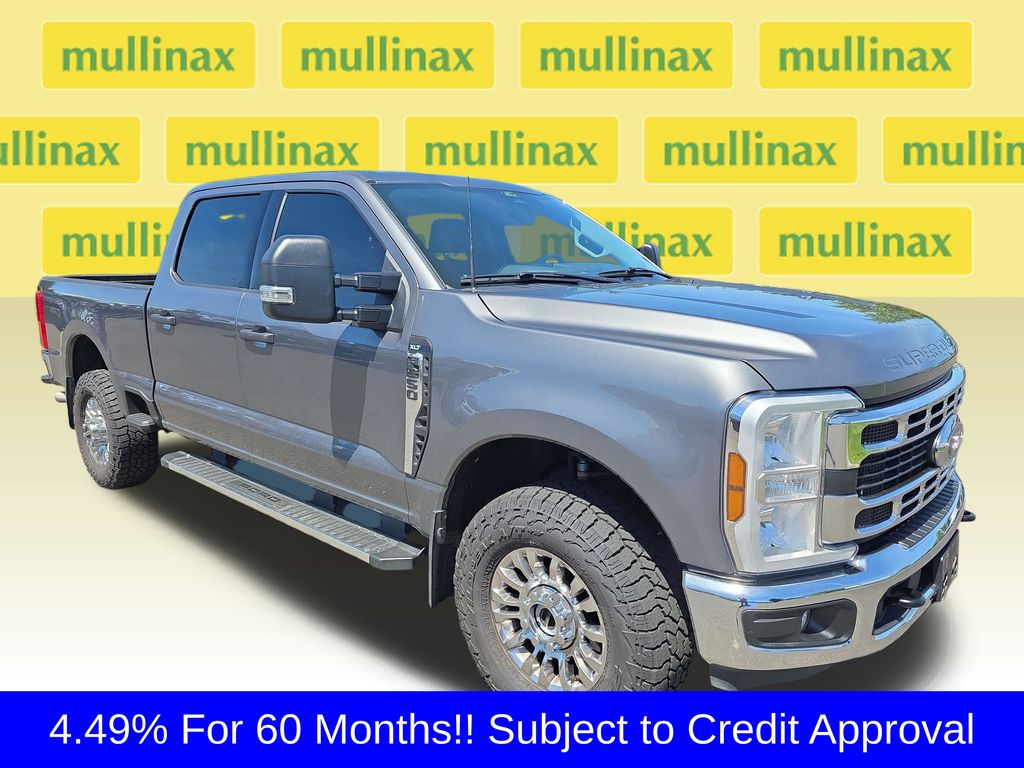 Carbonized Gray Metallic 2024 Ford F-250 Super Duty XLT SuperCab 4WD Pickup Truck Four-Wheel Drive Automatic