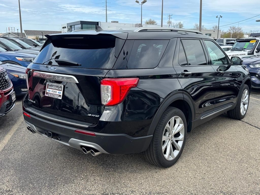 Certified Used 2022 Agate Black Metallic Ford Platinum image 5