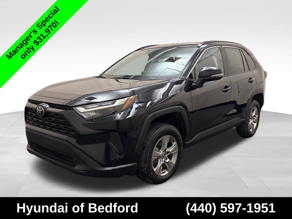 Midnight Black Metallic 2025 Toyota RAV4 XLE AWD SUV / Crossover All-Wheel Drive 8-Speed Automatic