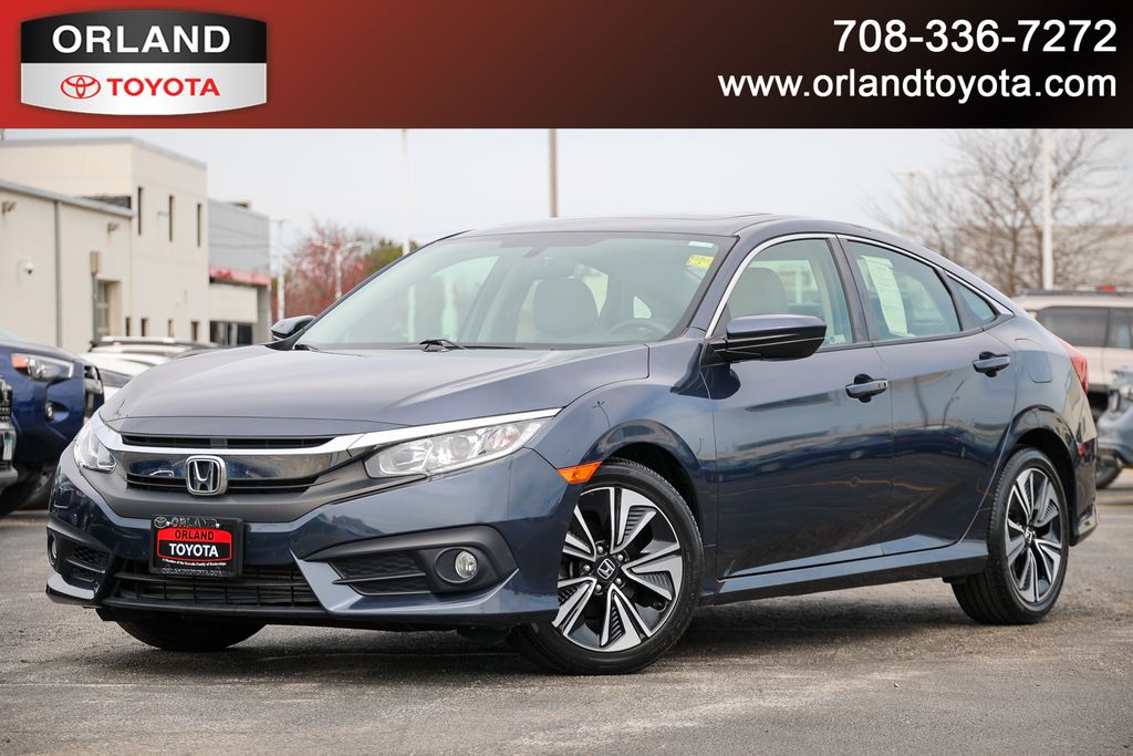 2018 Honda Civic EX-T Sedan Front-Wheel Drive Continuously Variable Transmission