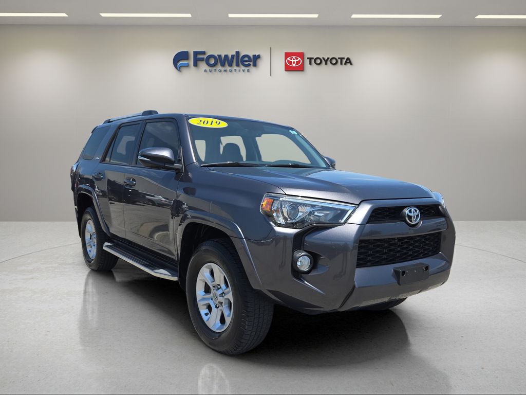 Magnetic Gray Metallic 2019 Toyota 4Runner SUV / Crossover Four-Wheel Drive 5-Speed Automatic Overdrive