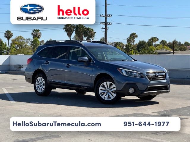 Twilight Blue Metallic 2018 Subaru Outback 2.5i Premium AWD Wagon All-Wheel Drive Continuously Variable Transmission