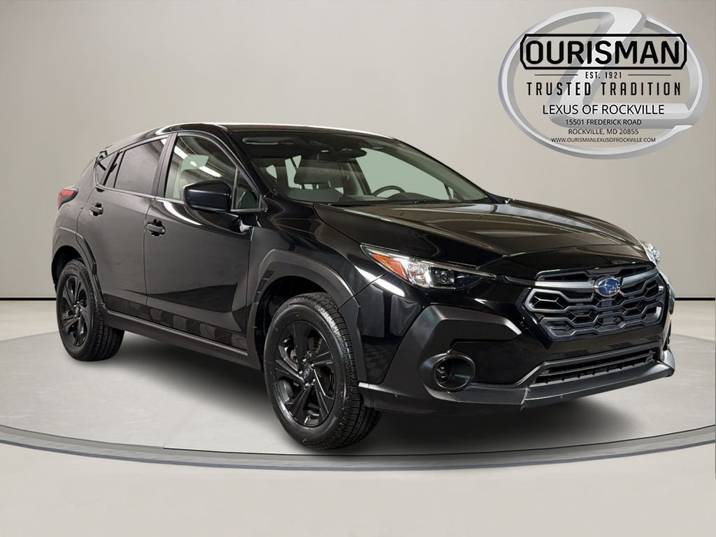 Crystal Black Silica 2024 Subaru Crosstrek SUV / Crossover All-Wheel Drive Continuously Variable Transmission