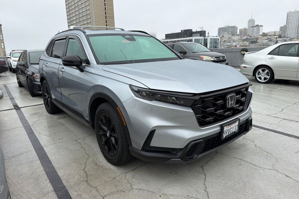 Used 2025 Solar Silver Metallic Honda Sport-L image 2
