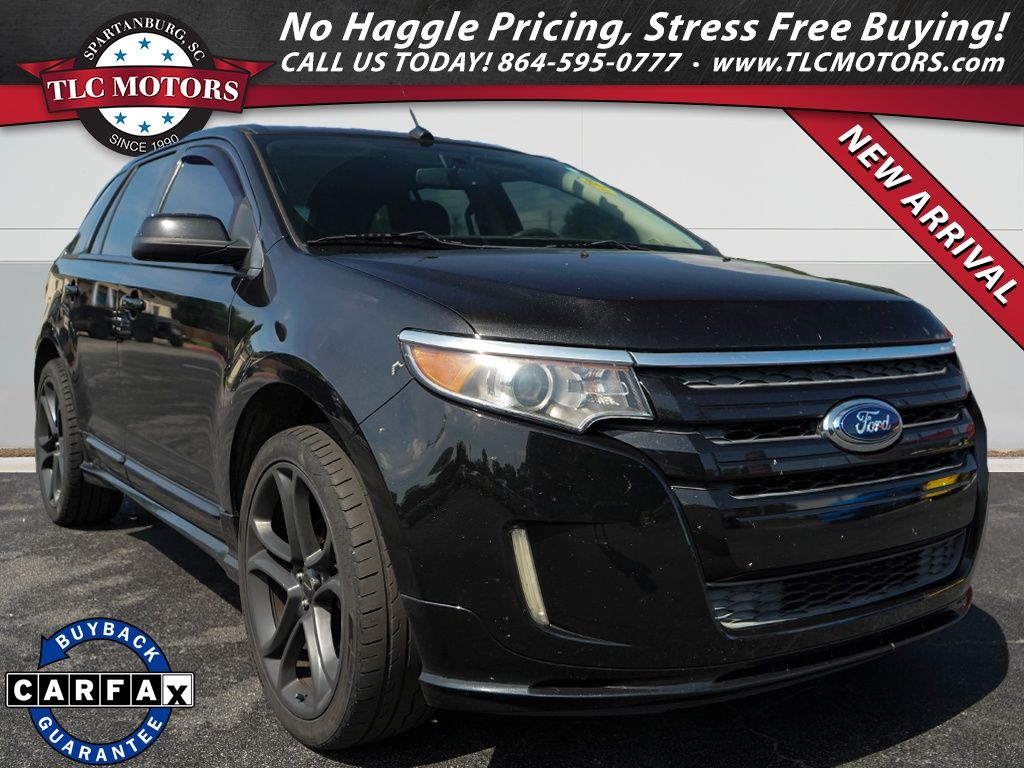 Tuxedo Black Metallic 2014 Ford Edge SUV / Crossover All-Wheel Drive 6-Speed Automatic