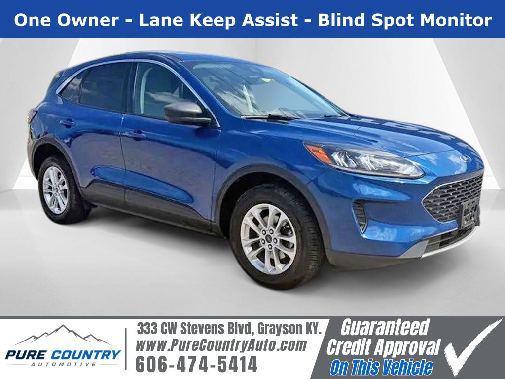Blue Metallic 2022 Ford Escape SUV / Crossover All-Wheel Drive 8-Speed Automatic