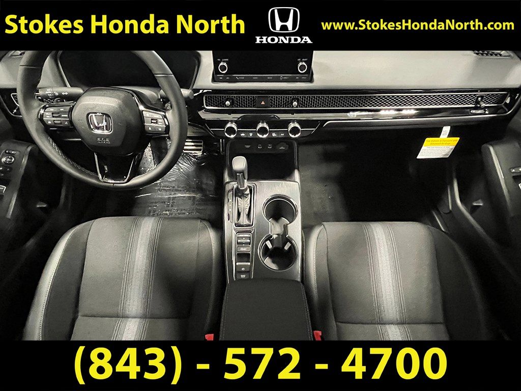 2026 Honda Civic Sport Red at Stokes Honda North