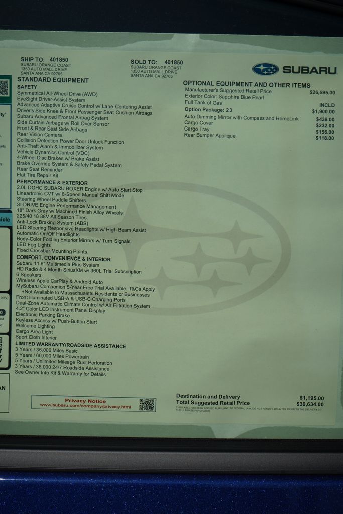 Thumbnail: 2026 Subaru Impreza - 6