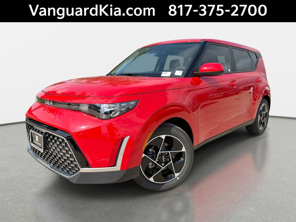 Inferno Red 2025 Kia Soul EX FWD SUV / Crossover Front-Wheel Drive Continuously Variable Transmission