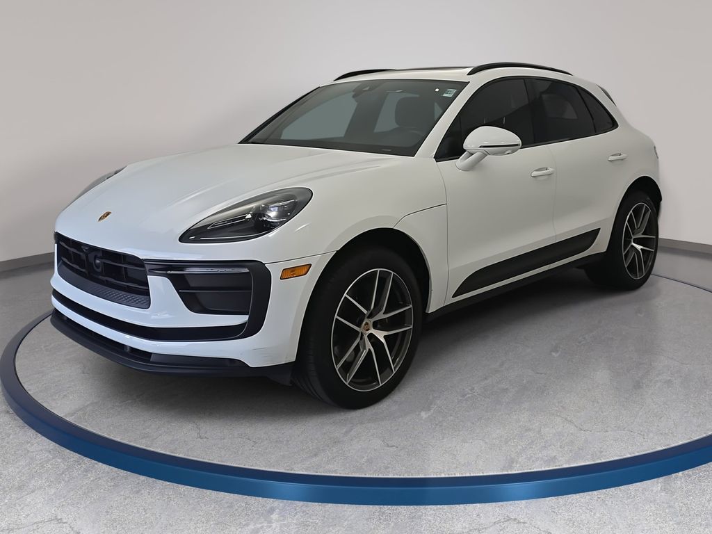 White 2023 Porsche Macan AWD SUV / Crossover All-Wheel Drive 7-Speed Automatic