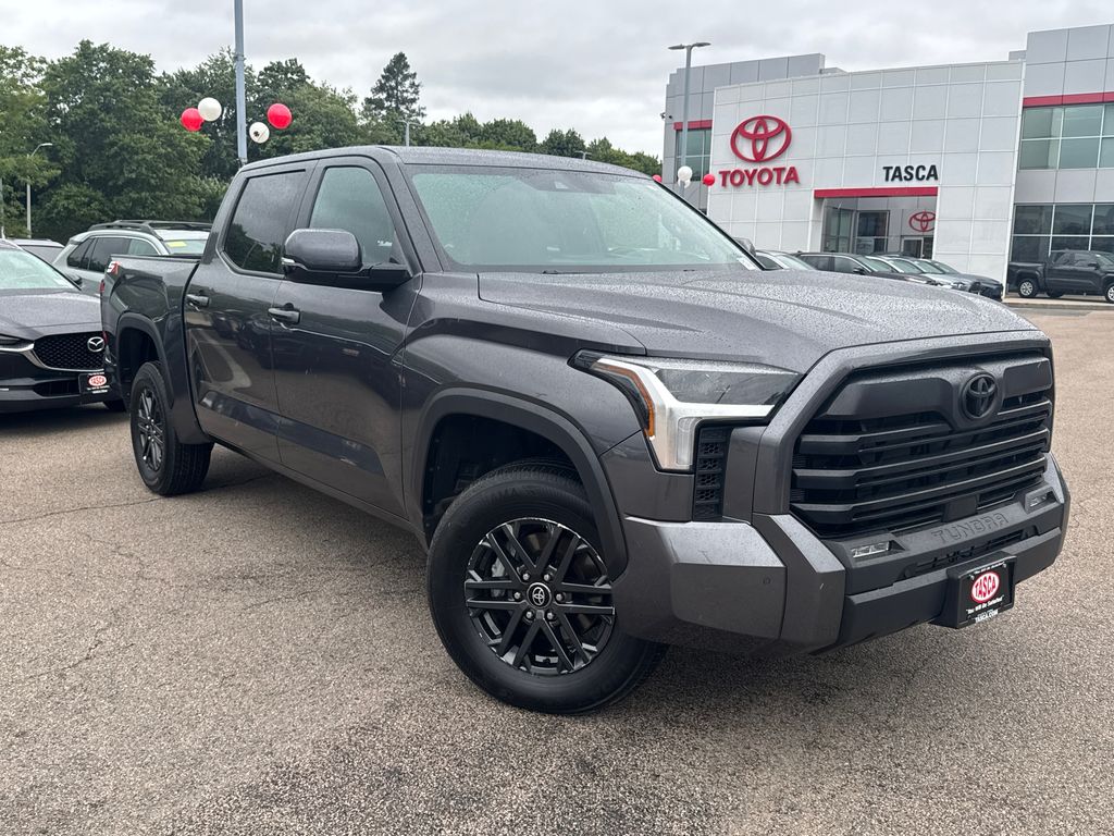 Magnetic Gray Metallic 2025 Toyota Tundra Pickup Truck Four-Wheel Drive Automatic