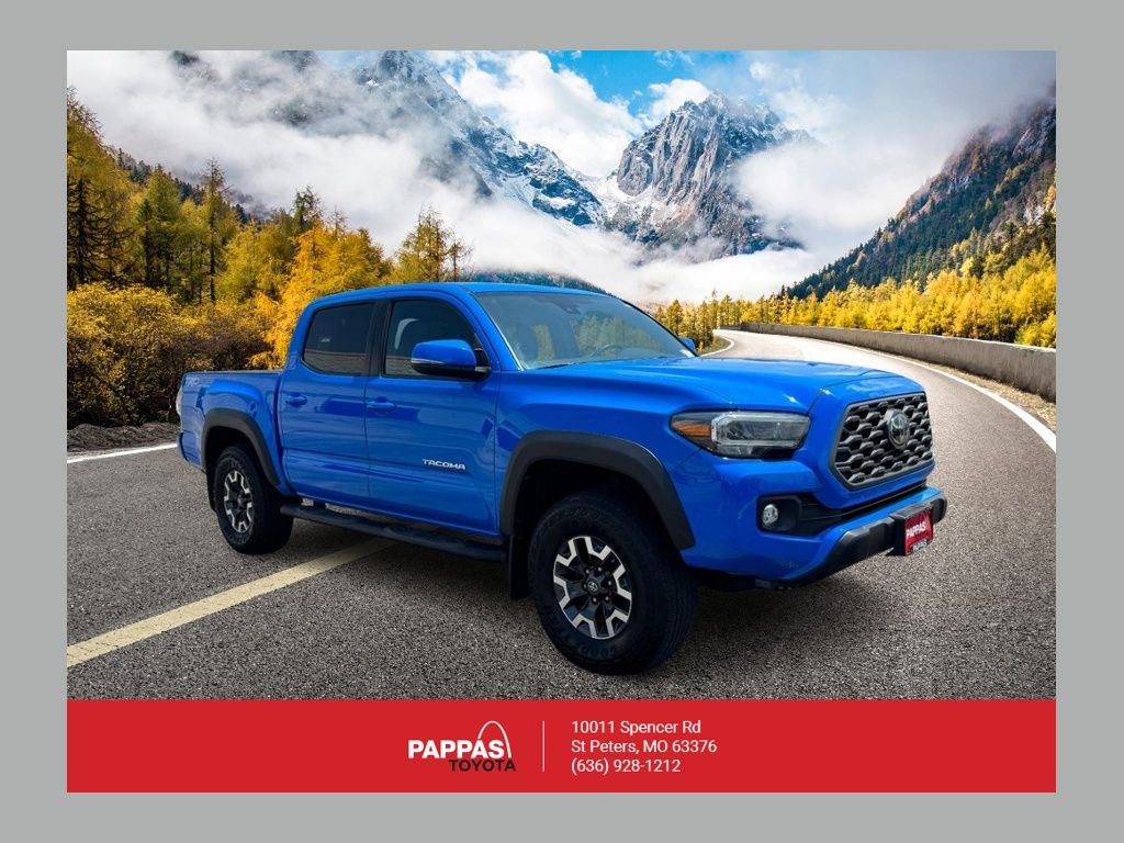 Voodoo Blue 2020 Toyota Tacoma Pickup Truck Four-Wheel Drive 6-Speed Manual