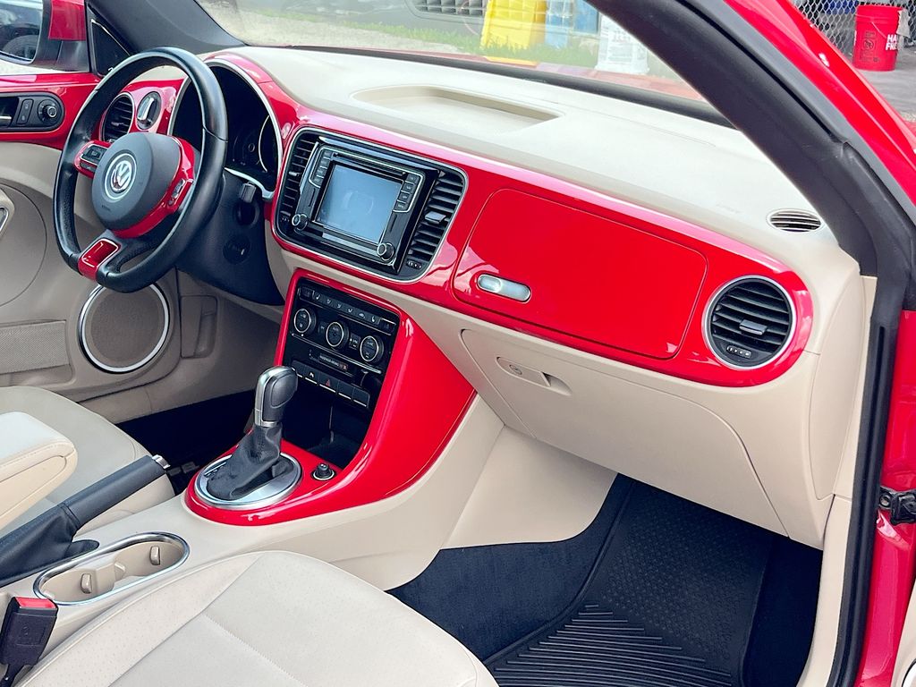 2019 Volkswagen Beetle Convertible 2.0T SE Red at AutoSavvy Houston Southwest