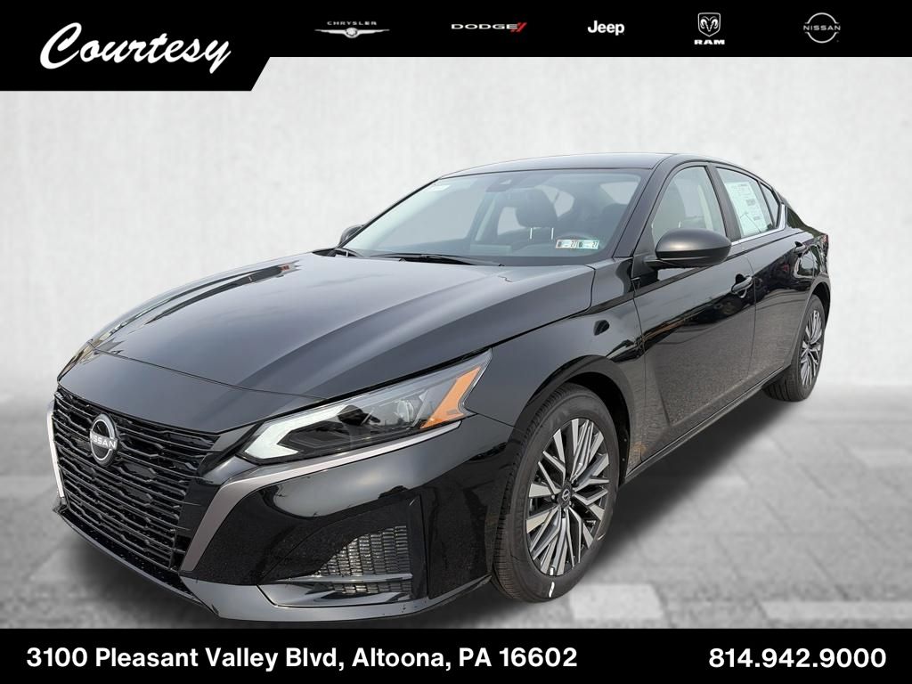 Super Black Clearcoat 2026 Nissan Altima Sedan Front-Wheel Drive Continuously Variable Transmission