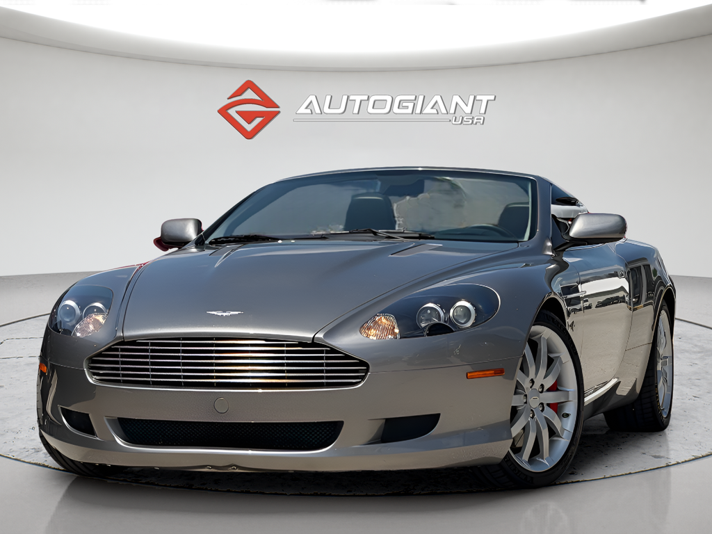 Silver 2006 Aston Martin DB9 Convertible Rear-Wheel Drive 6-Speed Automatic
