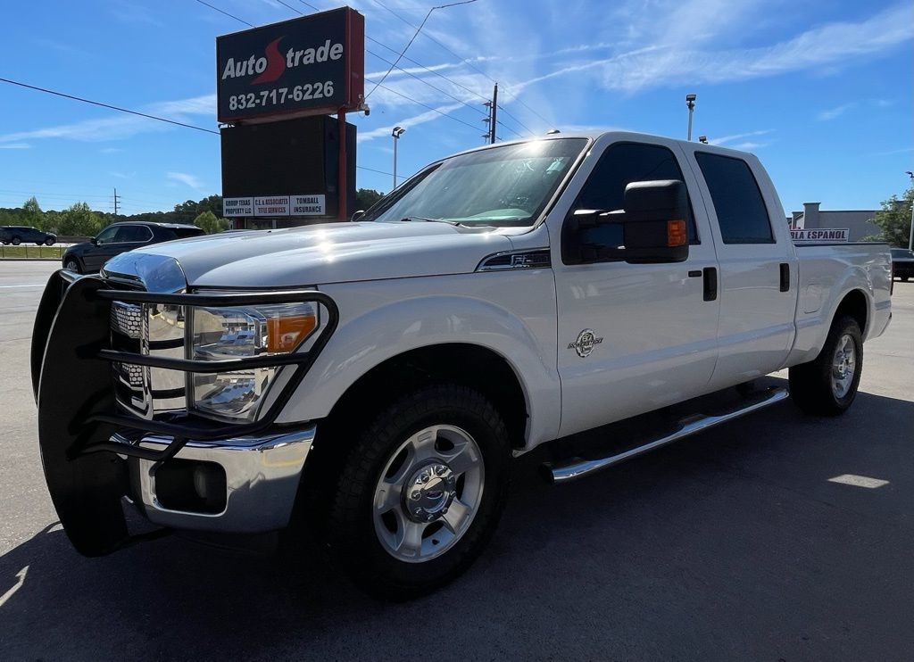 2016 Ford F-250SD XLT White at Emmons Autoplex