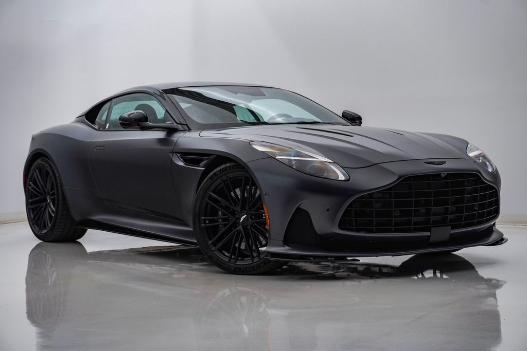 Gray (Xenon Grey (Stealth PPF)) 2024 Aston Martin DB12 Coupe Rear-Wheel Drive 8-Speed Automatic