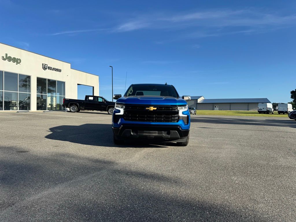 Glacier Blue Metallic 2023 Chevrolet Silverado 1500 LT Crew Cab RWD Pickup Truck 4X2 Automatic