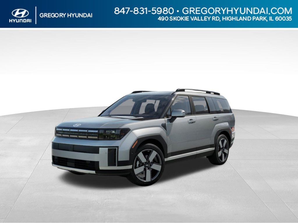 Shimmering Silver Pearl 2026 Hyundai Santa Fe SUV / Crossover All-Wheel Drive 8-Speed Automatic