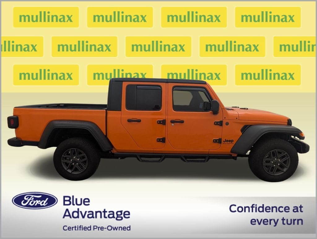 Certified Used 2025 Orange Jeep Sport S image 2