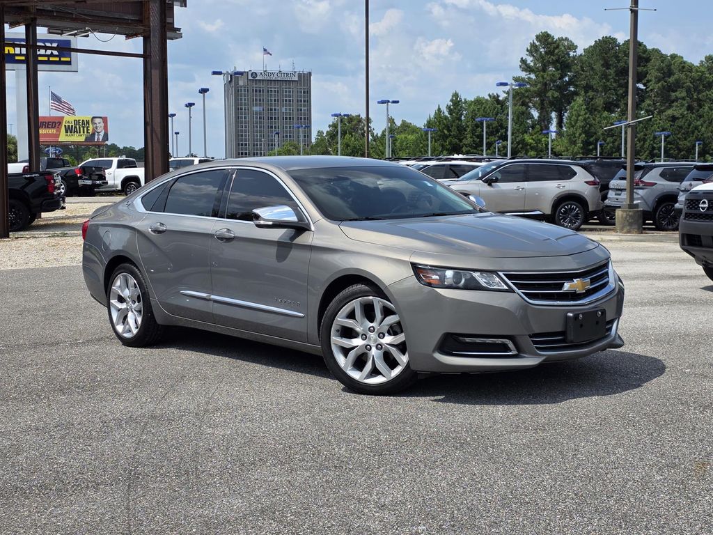 Pepperdust Metallic 2019 Chevrolet Impala Sedan Front-Wheel Drive 6-Speed Automatic Overdrive