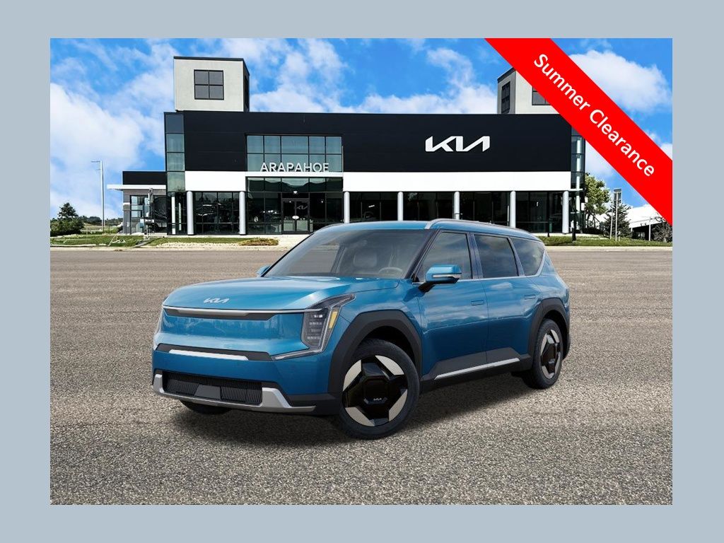 Ocean Blue 2026 Kia EV9 SUV / Crossover All-Wheel Drive 1-Speed Automatic
