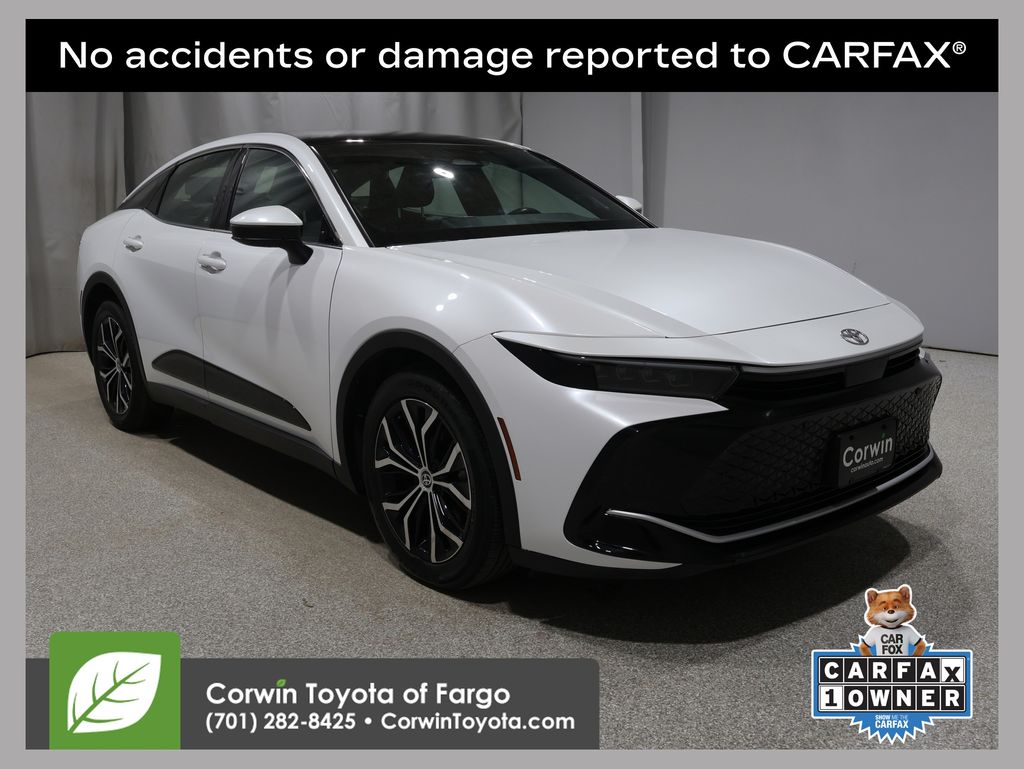 Oxygen White 2024 Toyota Crown Limited AWD Sedan All-Wheel Drive Continuously Variable Transmission