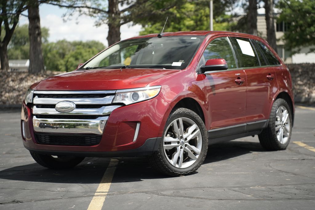 Ruby Red Metallic 2013 Ford Edge SUV / Crossover All-Wheel Drive 6-Speed Automatic