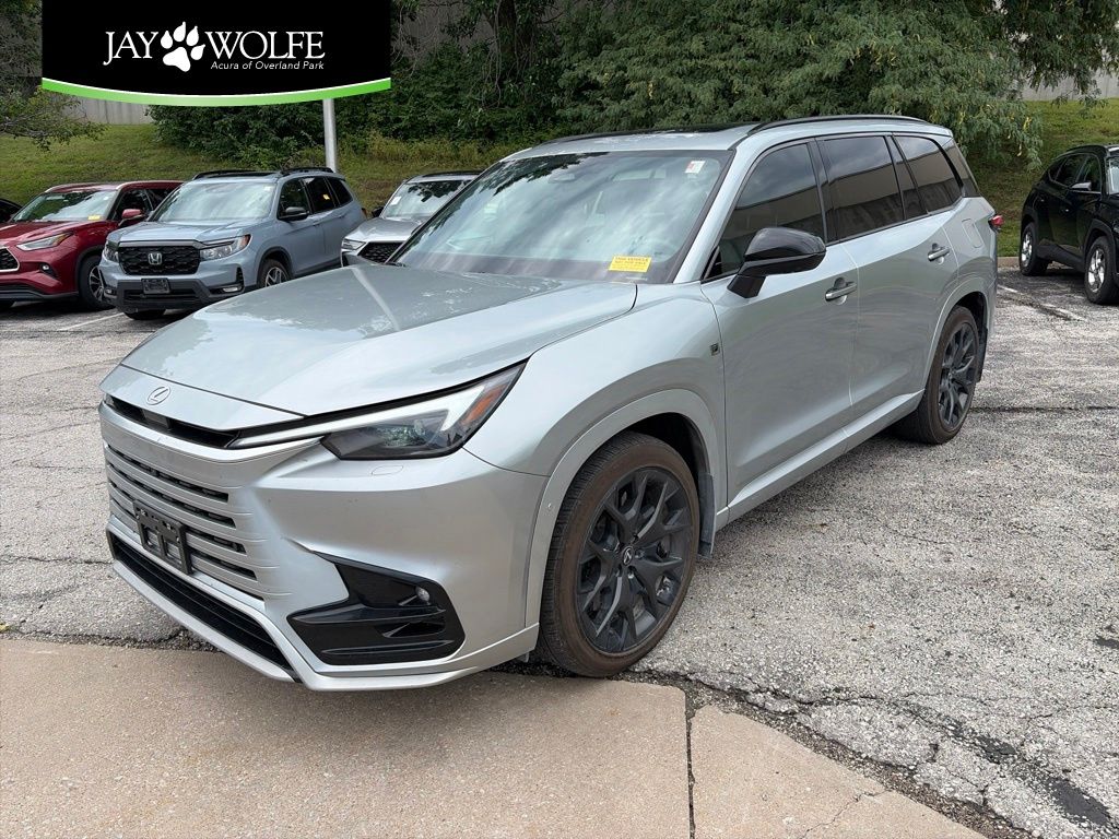 Celestial Silver Metallic 2025 Lexus TX Hybrid SUV / Crossover All-Wheel Drive 6-Speed Automatic