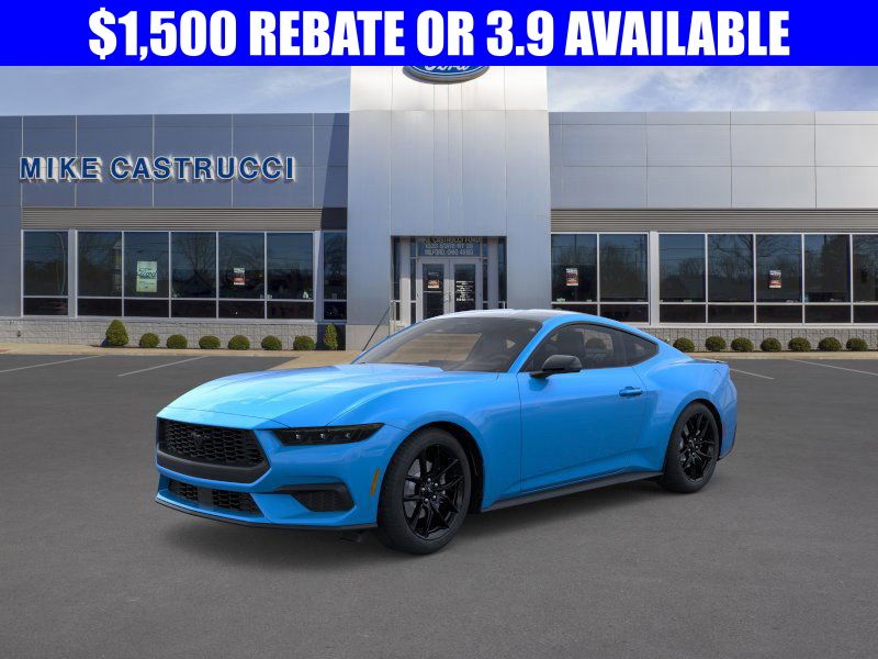 Grabber Blue Metallic 2026 Ford Mustang EcoBoost Premium Fastback RWD Coupe Rear-Wheel Drive Automatic