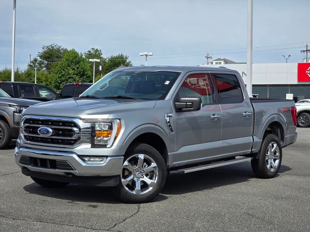 Silver Metallic 2023 Ford F-150 Pickup Truck Four-Wheel Drive Automatic