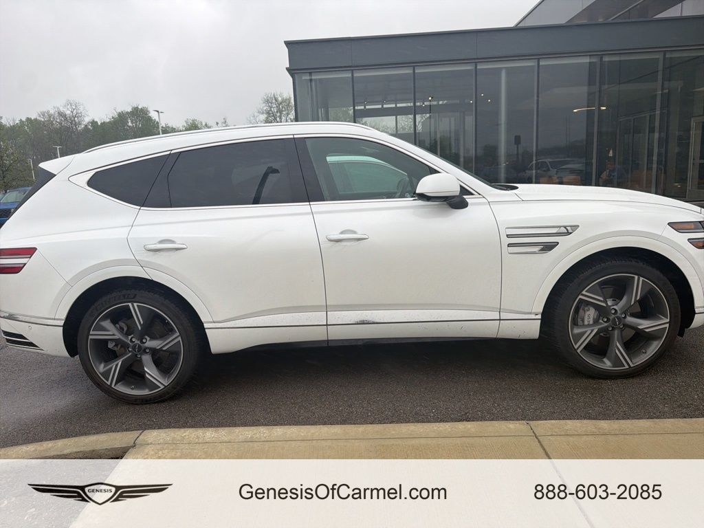 Uyuni White 2025 Genesis GV80 3.5T Prestige AWD SUV / Crossover All-Wheel Drive 8-Speed Automatic