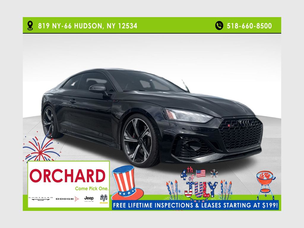 Black Metallic 2024 Audi RS 5 Coupe All-Wheel Drive 8-Speed Automatic