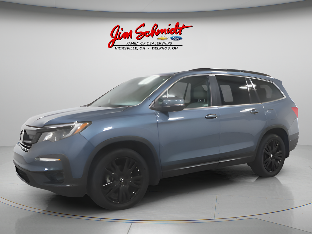 Gray (Steel Sapphire Metallic) 2021 Honda Pilot SUV / Crossover All-Wheel Drive 9-Speed Automatic
