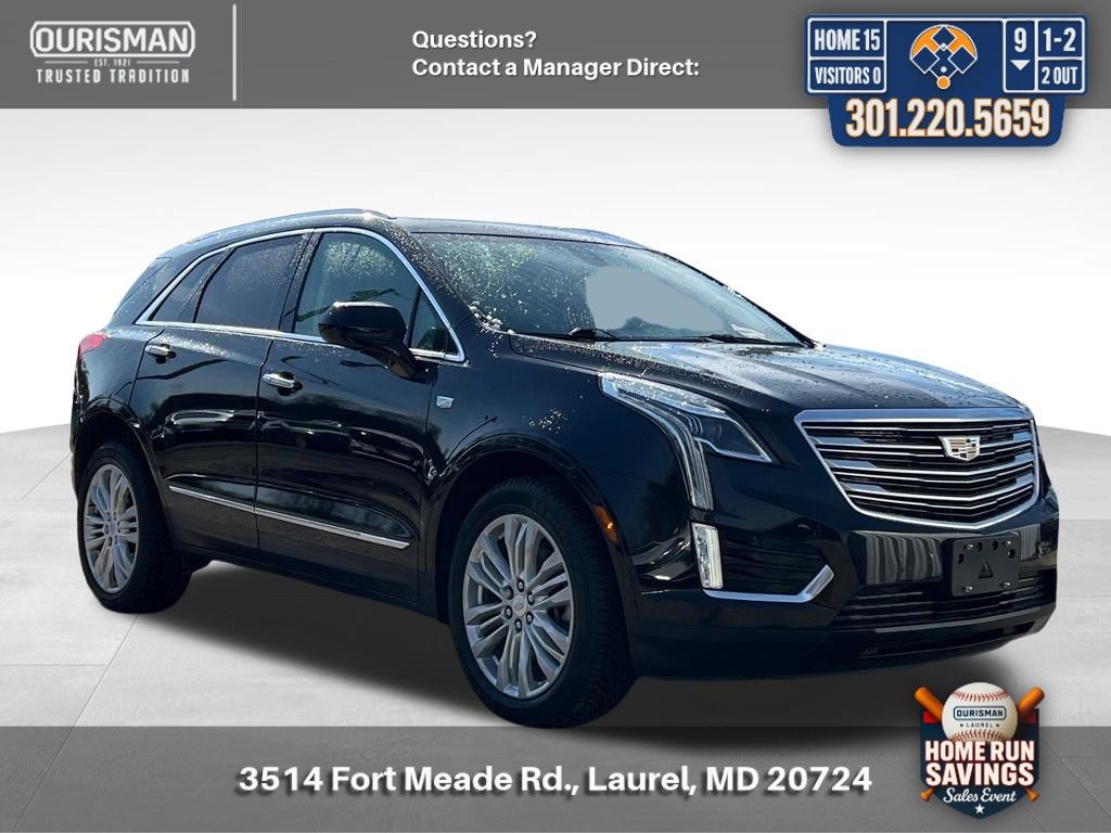 Black Metallic 2019 Cadillac XT5 Premium Luxury AWD SUV / Crossover Four-Wheel Drive 8-Speed Automatic