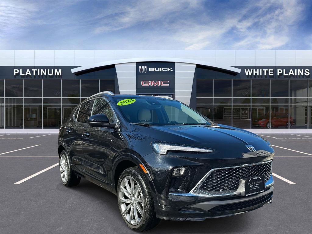 Black (Ebony Twilight Metallic) 2024 Buick Encore GX Avenir AWD SUV / Crossover All-Wheel Drive 9-Speed Automatic