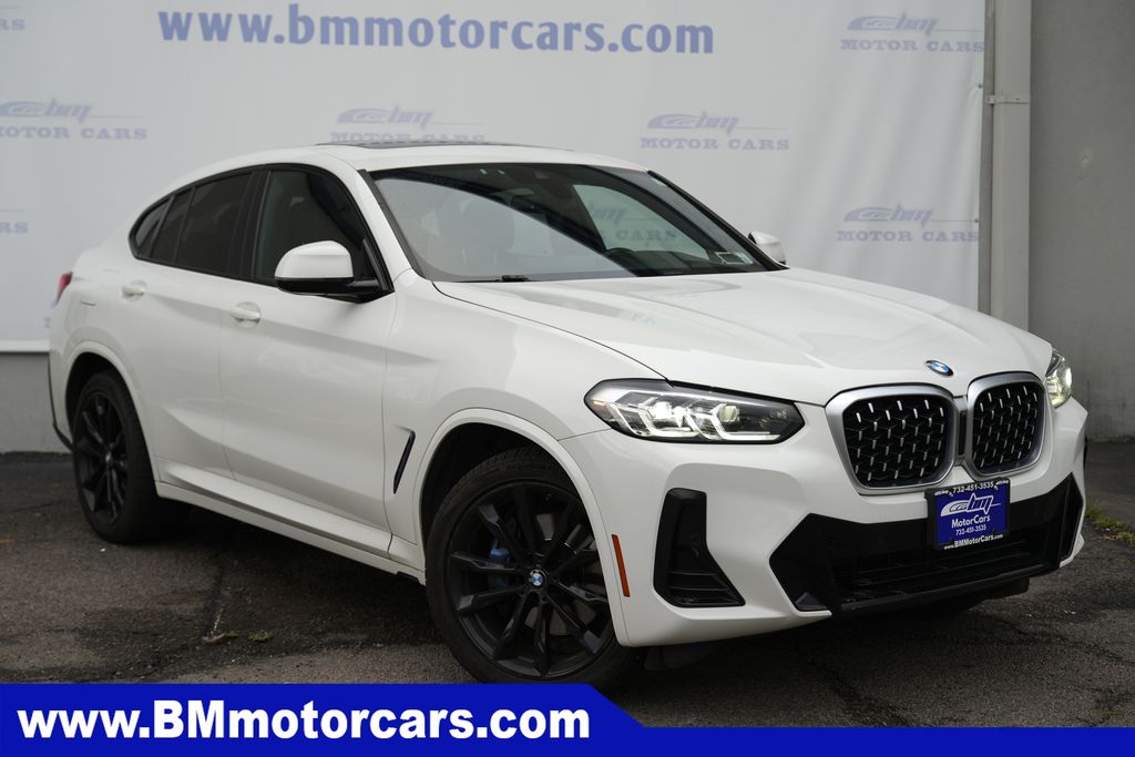Alpine White 2022 BMW X4 SUV / Crossover All-Wheel Drive 8-Speed Automatic