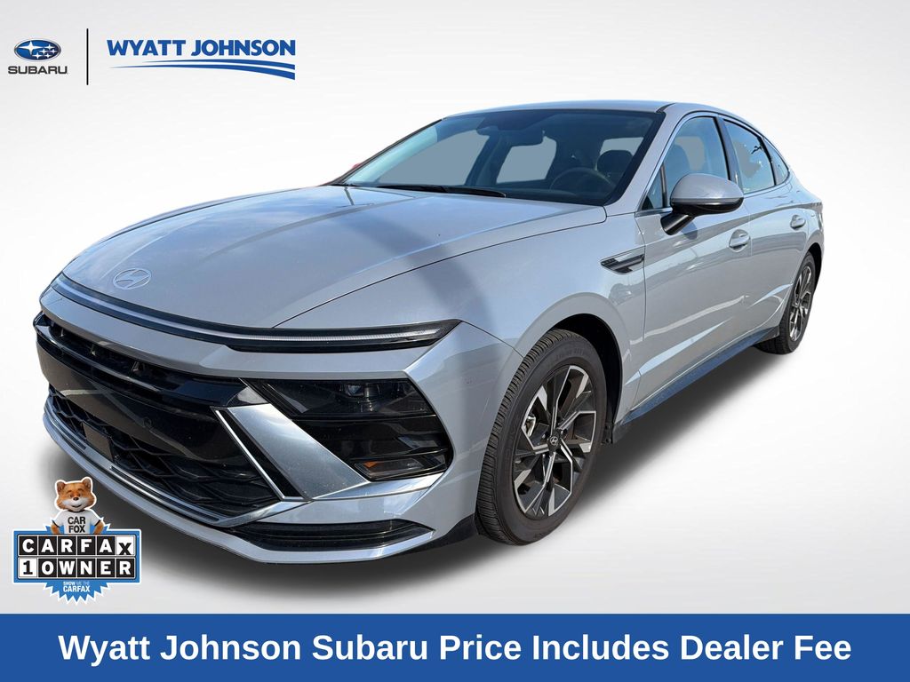 Transmission Blue 2024 Hyundai Sonata Sedan Front-Wheel Drive 8-Speed Automatic