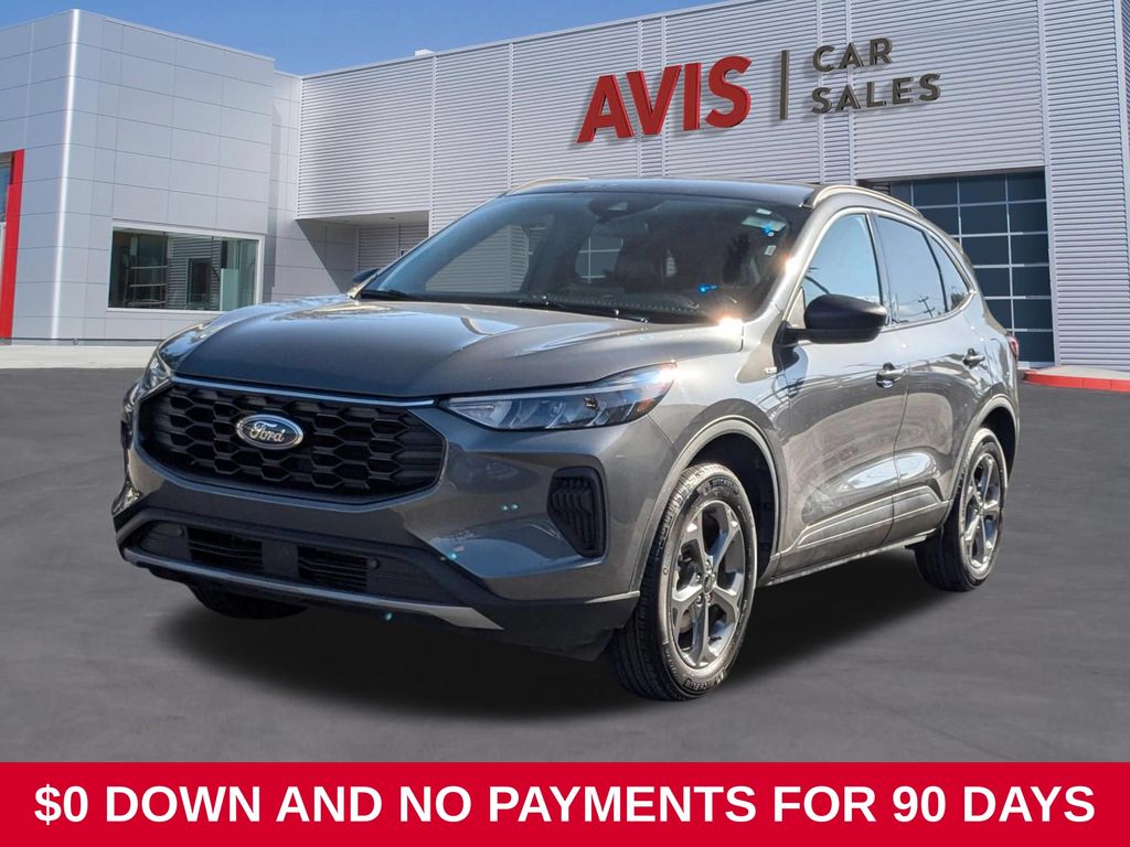 Gray Metallic 2025 Ford Escape SUV / Crossover All-Wheel Drive 8-Speed Automatic
